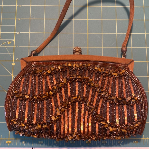 Sparkly Vintage Rodo Wrist Bag - Picture 4 of 5